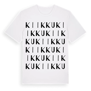 Kiikku ordlek t-shirt – ekologisk bomull t-shirt från Pinshirt