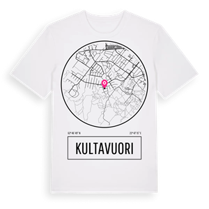 Kultavuori t-shirt – ekologisk bomull t-shirt från Pinshirt