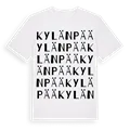 Kylänpää ordlek t-shirt