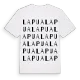 Lapua ordlek t-shirt