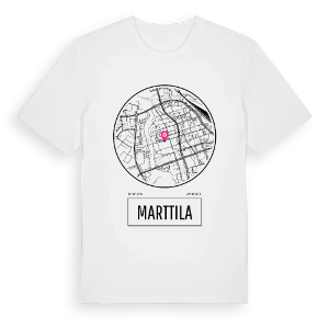Marttila t-shirt – ekologisk bomull t-shirt från Pinshirt