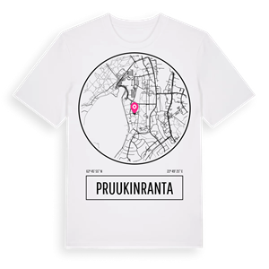 Pruukinranta t-shirt – ekologisk bomull t-shirt från Pinshirt
