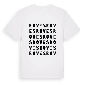 Roves ordlek t-shirt – ekologisk bomull t-shirt från Pinshirt