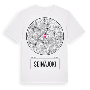 Seinäjoki t-shirt – ekologisk bomull t-shirt från Pinshirt