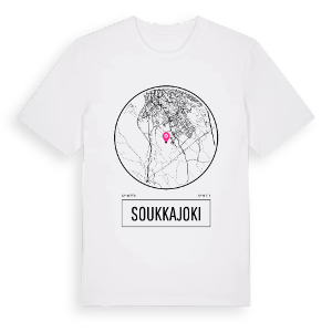Soukkajoki t-shirt – ekologisk bomull t-shirt från Pinshirt