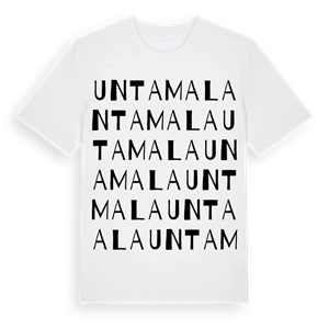 Untamala ordlek t-shirt – ekologisk bomull t-shirt från Pinshirt