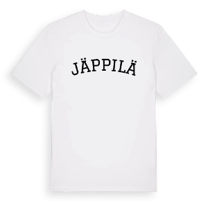 Jäppilä böjd t-shirt – ekologisk bomull t-shirt från Pinshirt