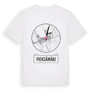 Pieksämäki t-shirt – ekologisk bomull t-shirt från Pinshirt