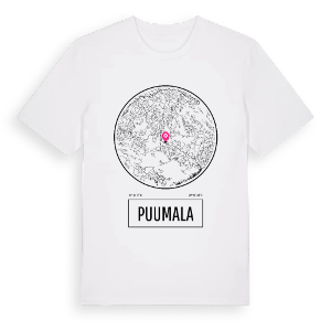 Puumala t-shirt – ekologisk bomull t-shirt från Pinshirt