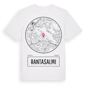 Rantasalmi t-shirt – ekologisk bomull t-shirt från Pinshirt