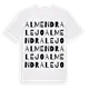 Almendralejo ordlek t-shirt