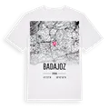Badajoz karta t-shirt