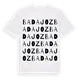 Badajoz ordlek t-shirt