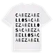 Cabezabellosa ordlek t-shirt