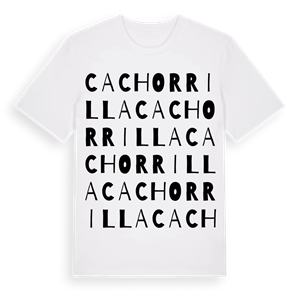 Cachorrilla ordlek t-shirt – ekologisk bomull t-shirt från Pinshirt