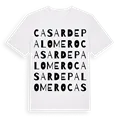 Casar de Palomero ordlek t-shirt