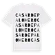 Casar de Palomero ordlek t-shirt