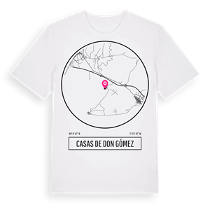 Casas de Don Gómez t-shirt – ekologisk bomull t-shirt från Pinshirt