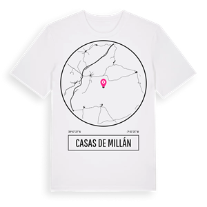 Casas de Millán t-shirt – ekologisk bomull t-shirt från Pinshirt