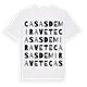 Casas de Miravete ordlek t-shirt