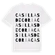 Casillas de Coria ordlek t-shirt