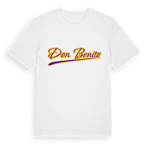 Don Benito baseball t-shirt – ekologisk bomull t-shirt från Pinshirt