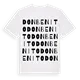 Don Benito ordlek t-shirt