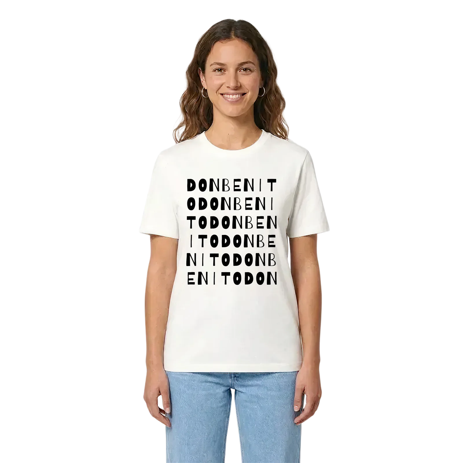 Don Benito ordlek t-shirt – White, i miljö