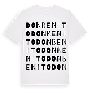 Don Benito ordlek t-shirt – ekologisk bomull t-shirt från Pinshirt