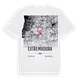 Extremadura karta t-shirt