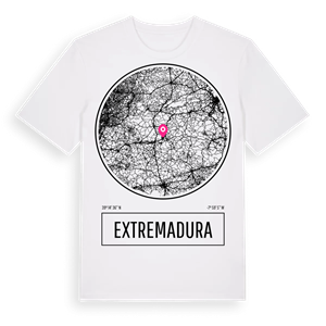 Extremadura t-shirt – ekologisk bomull t-shirt från Pinshirt