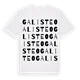 Galisteo ordlek t-shirt