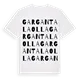 Garganta la Olla ordlek t-shirt