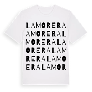 La Morera ordlek t-shirt – ekologisk bomull t-shirt från Pinshirt