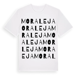 Moraleja ordlek t-shirt – ekologisk bomull t-shirt från Pinshirt