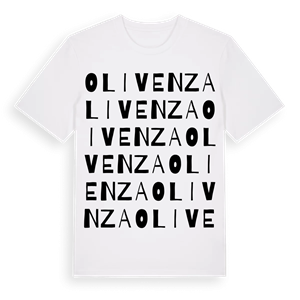 Olivenza ordlek t-shirt – ekologisk bomull t-shirt från Pinshirt