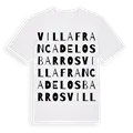 Villafranca de los Barros ordlek t-shirt