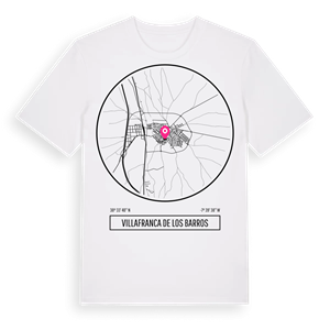 Villafranca de los Barros t-shirt – ekologisk bomull t-shirt från Pinshirt