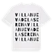 Villanueva de la Serena ordlek t-shirt