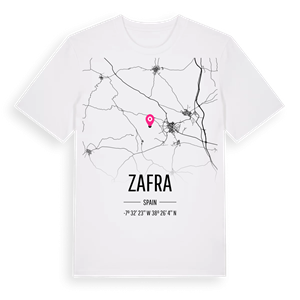 Zafra karta t-shirt – ekologisk bomull t-shirt från Pinshirt
