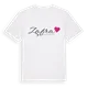 Zafra hjärta t-shirt
