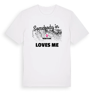 Någon i Grad Bihać älskar mig t-shirt – ekologisk bomull t-shirt från Pinshirt