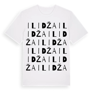 Ilidža ordlek t-shirt – ekologisk bomull t-shirt från Pinshirt