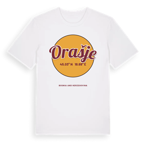 Orašje cirkel t-shirt – ekologisk bomull t-shirt från Pinshirt