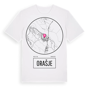 Orašje t-shirt – ekologisk bomull t-shirt från Pinshirt