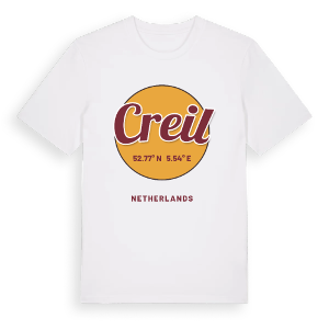 Creil cirkel t-shirt – ekologisk bomull t-shirt från Pinshirt