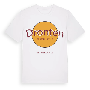 Dronten cirkel t-shirt – ekologisk bomull t-shirt från Pinshirt