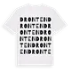 Dronten ordlek t-shirt