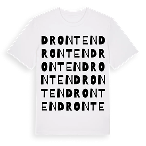 Dronten ordlek t-shirt – ekologisk bomull t-shirt från Pinshirt