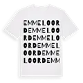 Emmeloord ordlek t-shirt